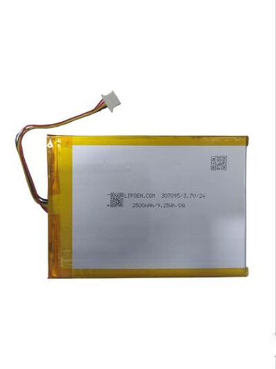 Аккумуляторная батарея на пять контактов универсальная 307095 3,7v Li-Pol 2500 mAh (3*67*82 mm)АКБ аккумулятор для планшета электронной книги