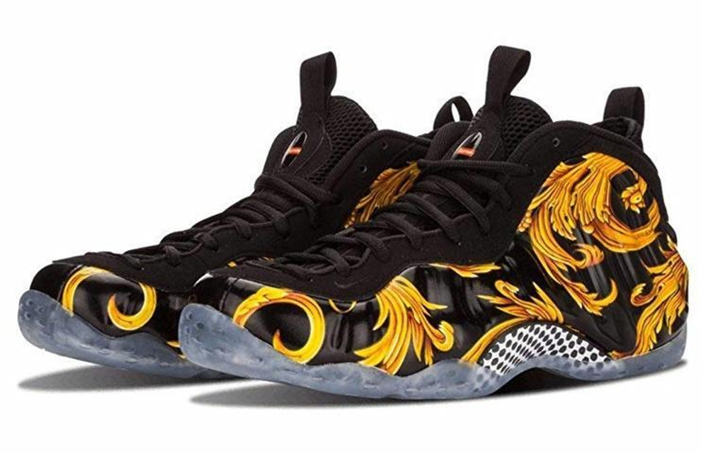 Кроссовки Supreme X Nike Foamposite One Nyc "Black"