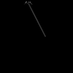 Встраиваемый светильник на штанге Loft it Cane 10359/600 Black