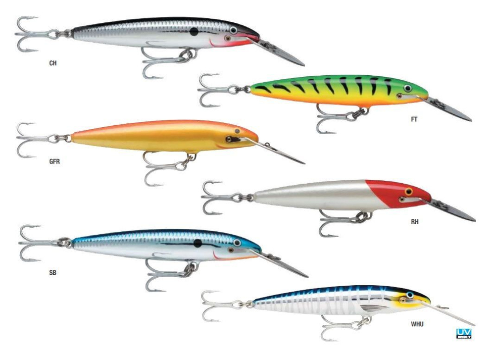 Воблер CountDown Magnum 07, 7см, 12г, цвет FT, тонущий