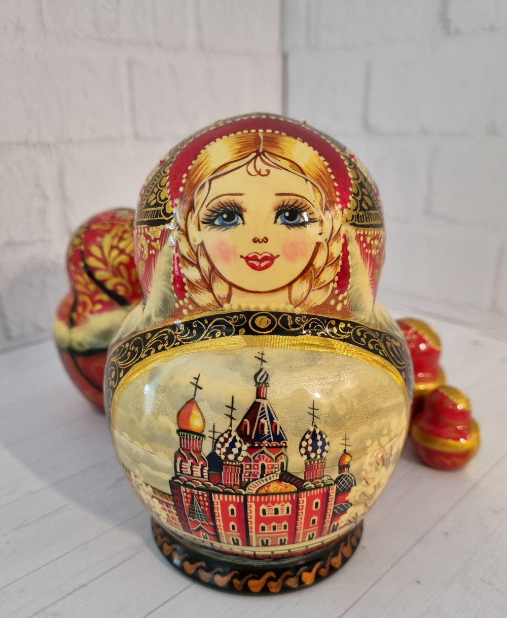 Матрешка "Санкт-Петербург" 5 мест