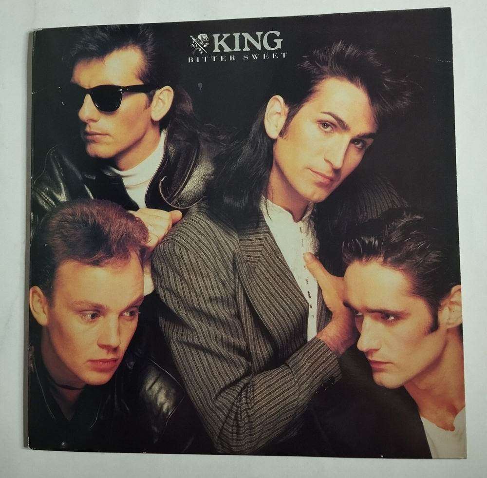Винтажная виниловая пластинка LP King Bitter Sweet (Spain 1985)