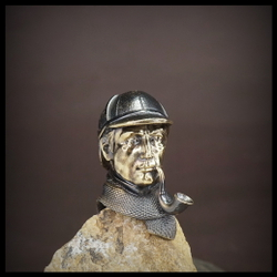 Темлячная бусина "Шерлок" для ножей , латунь