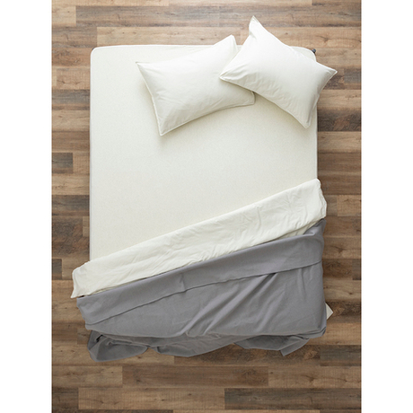 Простыня на резинке 180x200x30см Tkano Essential серо-бежевая tk23-fs0010