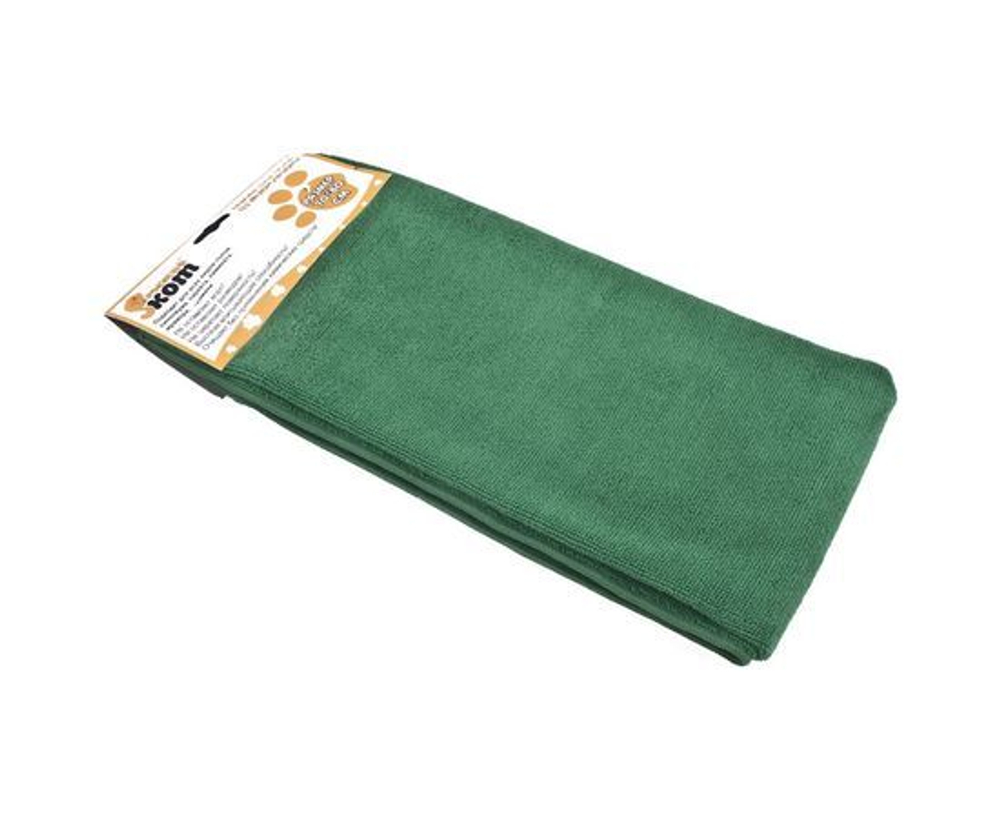 Тряпка для пола 70*80см, микрофибра, зеленая, M-02F-XL, 310237, Рыжий Кот