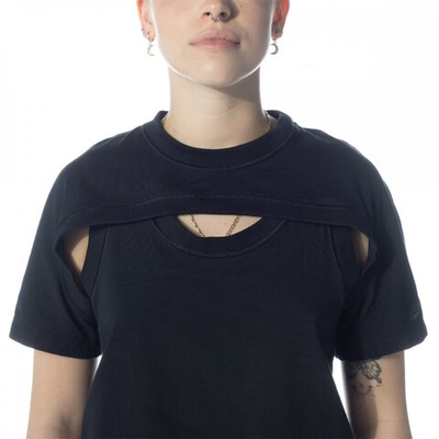 Баскетбольная женская футболка Nike Sportswear Tech Pack Bodysuit Black