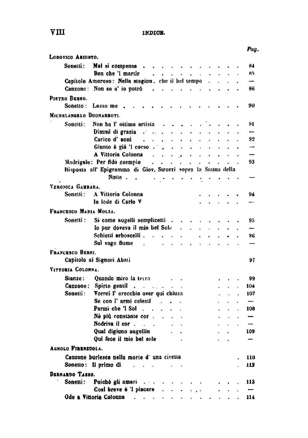 Fiori della poesia italiana, antica e moderna | Carolina Michaëlis de Vasconcellos