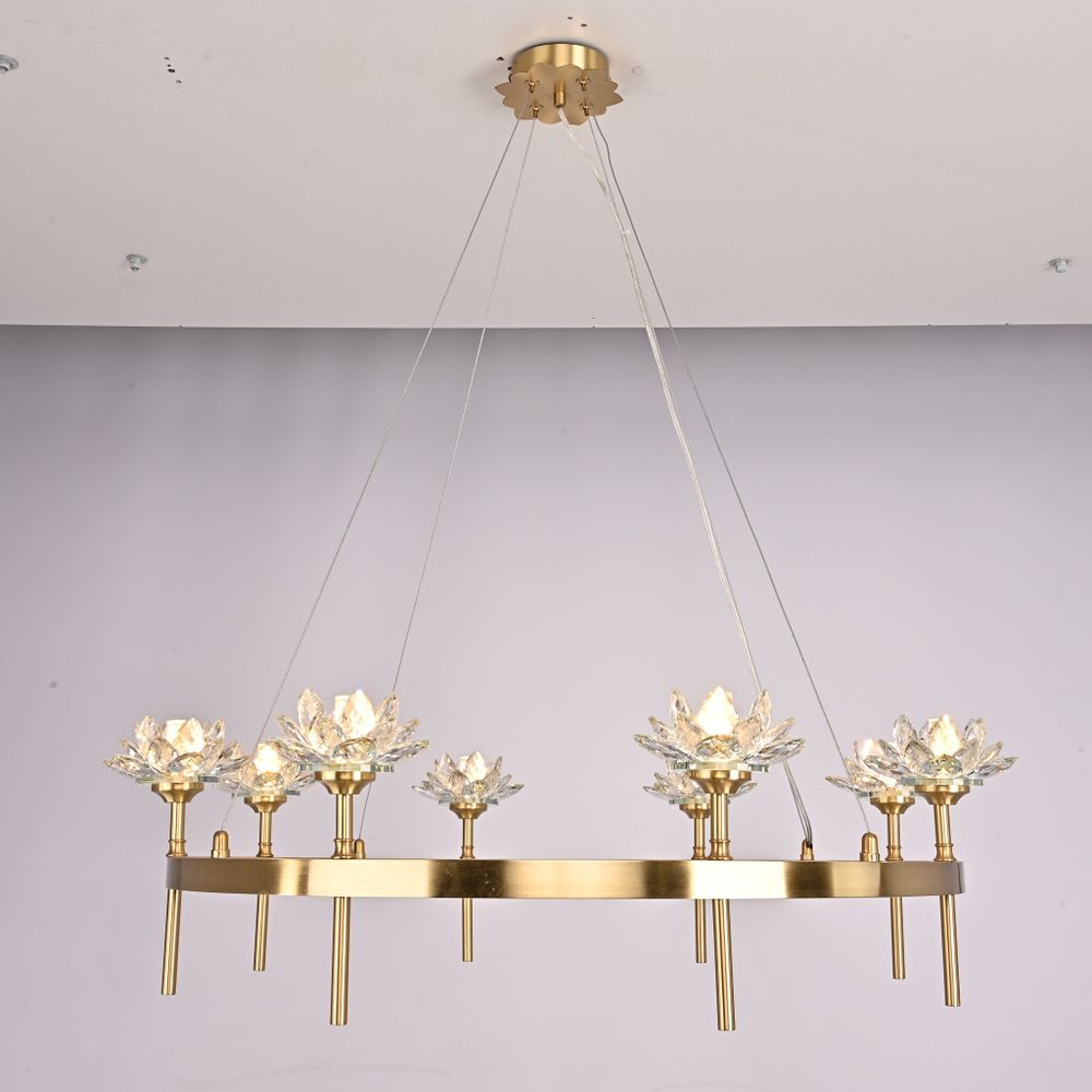 Подвесная Люстра Lotos D80 8 Lamps By Imperiumloft