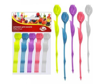 Мультидом Набор шпажек, 8.2 см