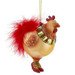 GAEM Украшение новогоднее "Курица", L9 W6 H11 см
