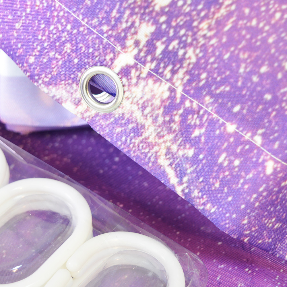 Штора для ванной 180*180см тканевая, HC1122