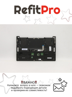 Верхняя панель с клавиатурой (топкейс) для ноутбука Lenovo Yoga Slim 9-14ITL05 82D1 раскладка - русская, с подсветкой, черная (5CB1B02506), оригинал