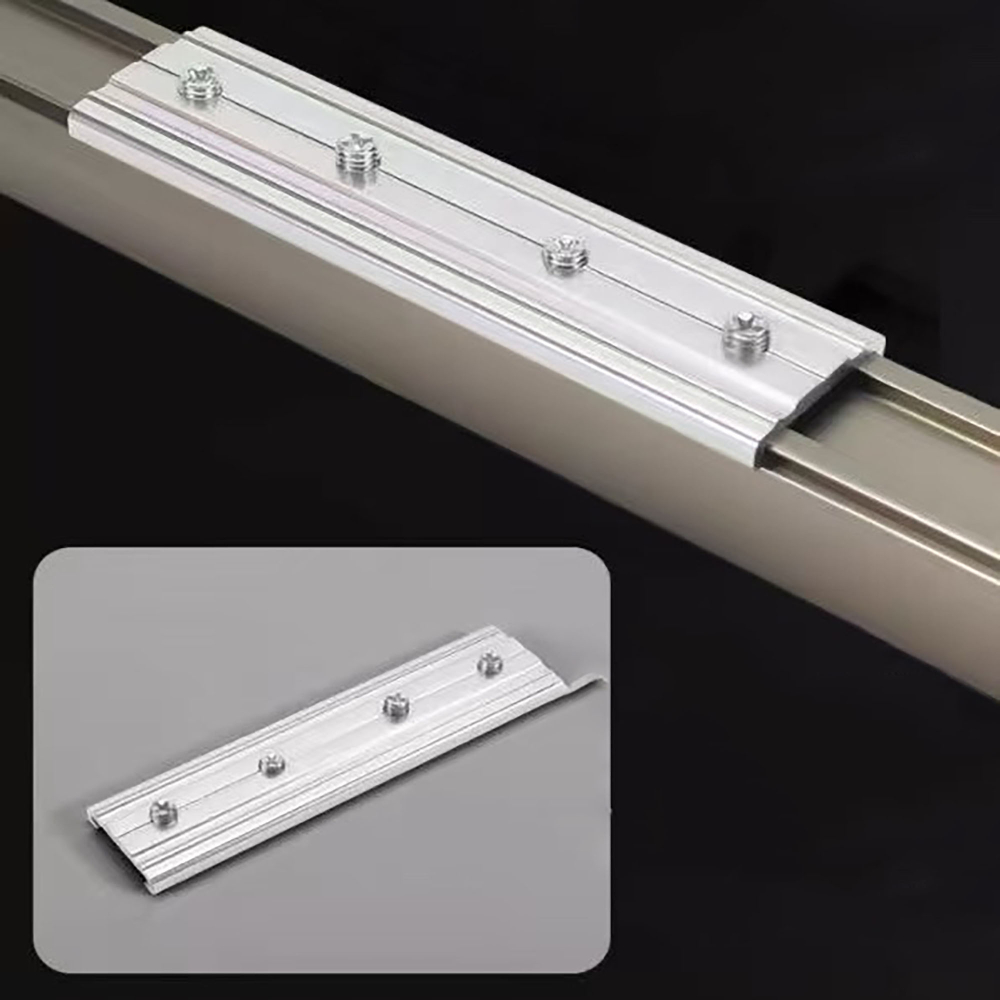 Карниз для штор, алюминиевый, потолочный и настенный монтаж