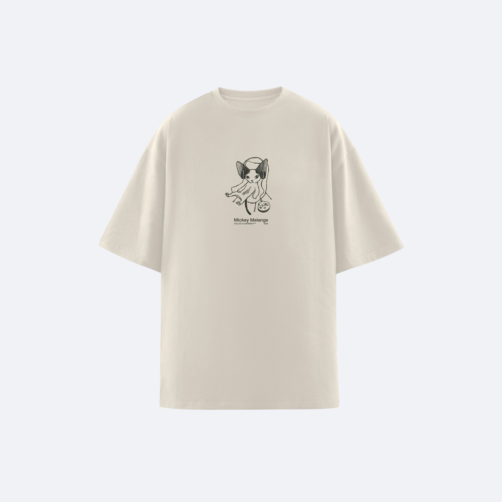 Футболка Called a Garment Mickey (beige) артикул: - купить в магазине Дайс