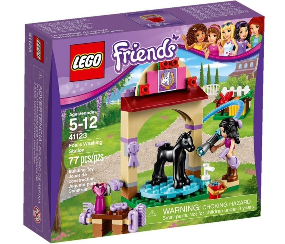 LEGO Friends: Салон для жеребят 41123 — Foal's Washing Station — Лего Френдз Подружки