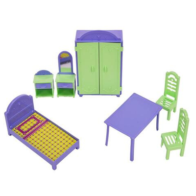 Набор мебели "Квартирка" (Пластмастер)