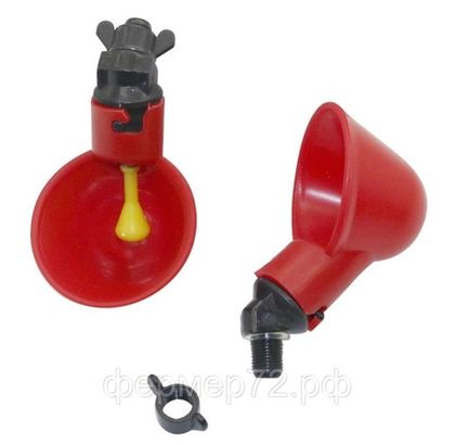 Чашечная поилка для кур, перепелов