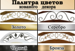 Кровать Эврос с ковкой
