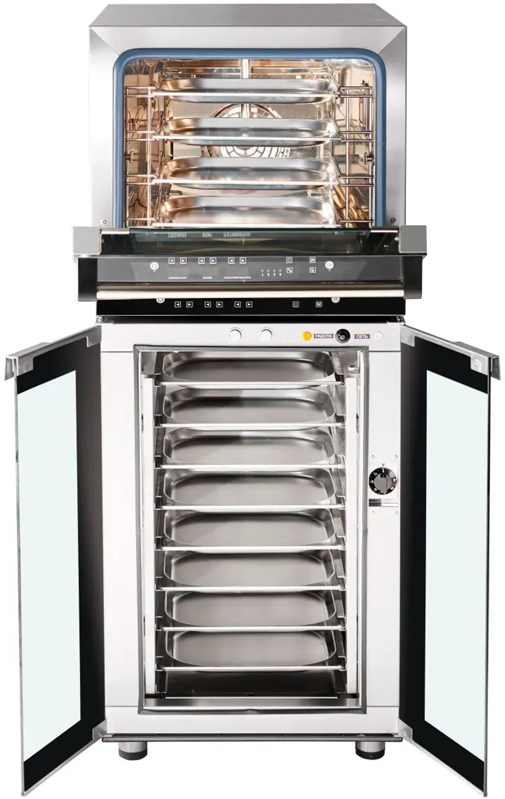 Печь конвекционная электрическая Abat КПП-4-1/2П