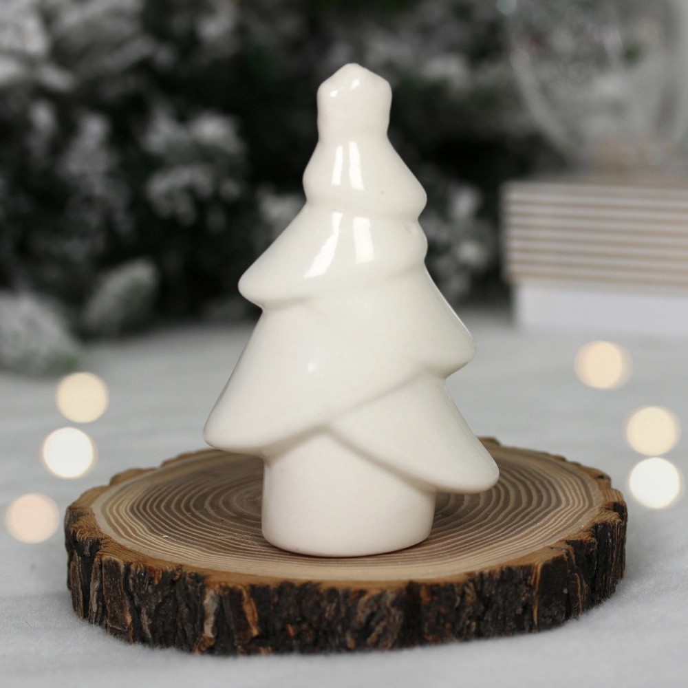 Украшение новогоднее GLOSS «Милая елочка» 7*10.5*3.5 см, Белый