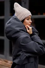 Парка ko-ko-ko Утепленная женская антрацит