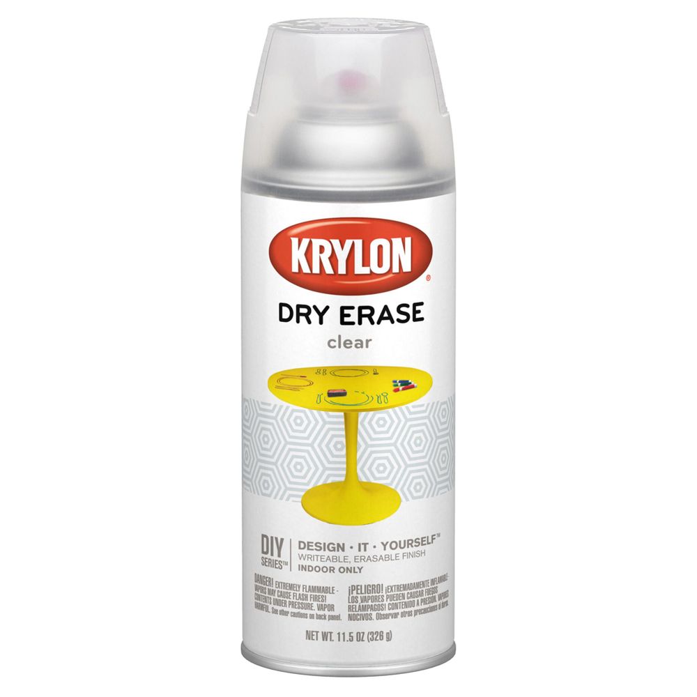 Краска аэрозольная Dry-Erase Clear spray (Прозрачный)