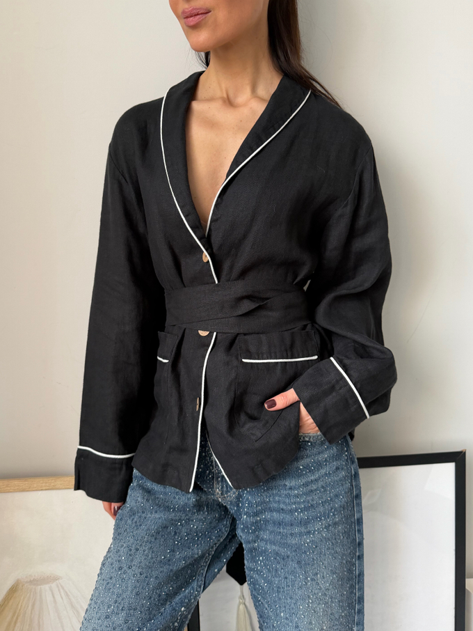 Льняной жакет Nahalate, S