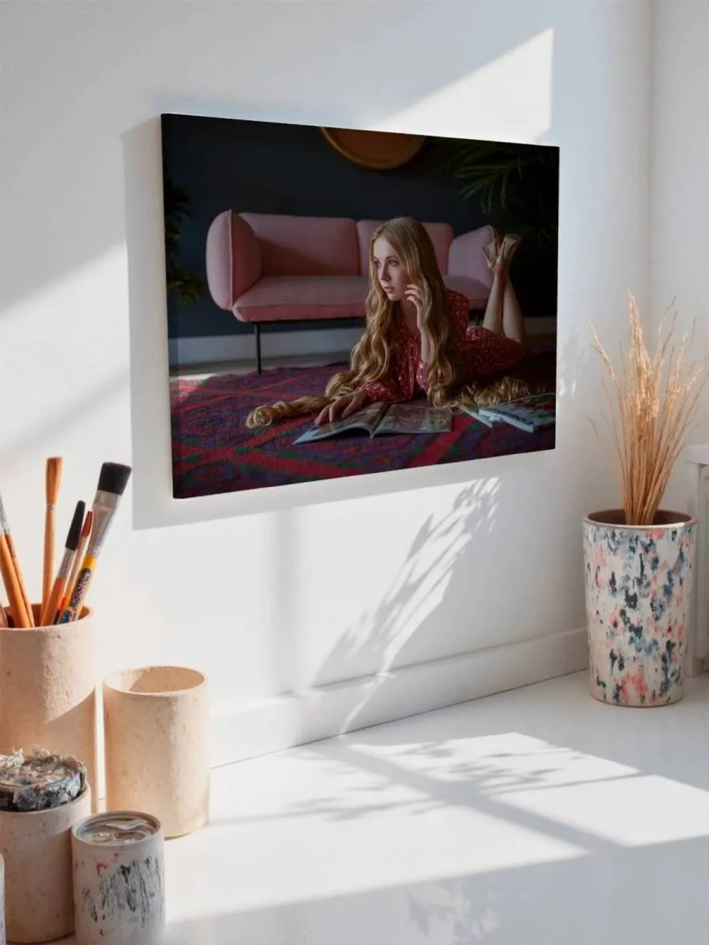 Картина на стену 40 X 50 Девушка