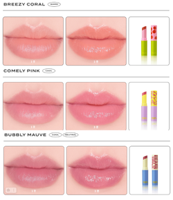 FEEV Тинт-бальзам для губ Hyper-Fit Tinted Color Balm Bubbly Mauve