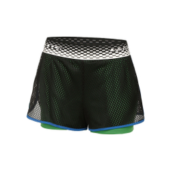 Женские теннисные шорты Lacoste Shorts Women - Black, Green