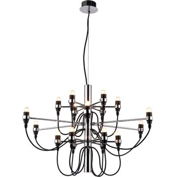 Подвесная люстра 18*E14 8030/02 LM-18 хром Molto Divinare