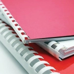 Пружины пластиковые для переплета, КОМПЛЕКТ 100 шт., 10 мм (для сшивания 41-55 л.), белые, BRAUBERG