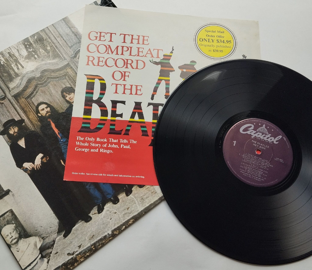 Винтажная виниловая пластинка LP The Beatles Hey Jude (USA 1978) I Should Have Known Better