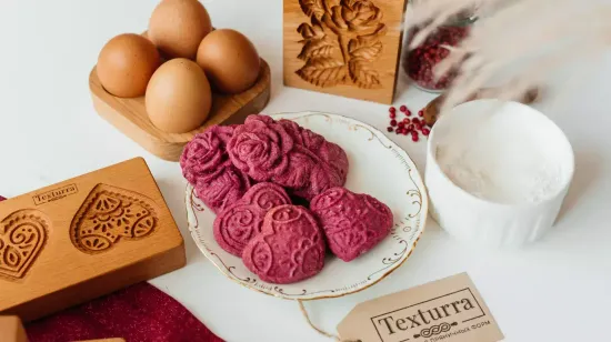 Яркое и вкусное! Рецепт свекольного печенья