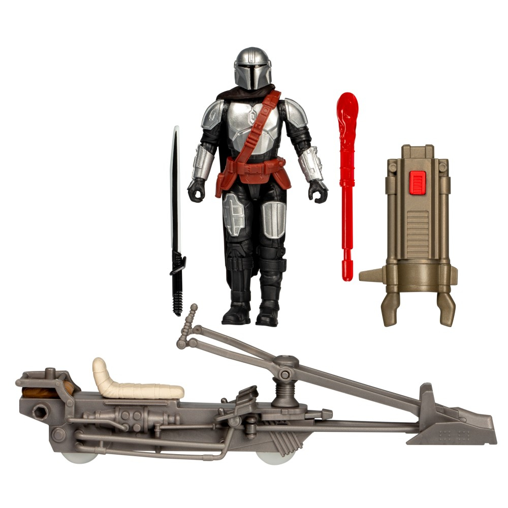 Hasbro STAR WARS - The Mandalorian Мотоцикл Speeder + фигурка G0372