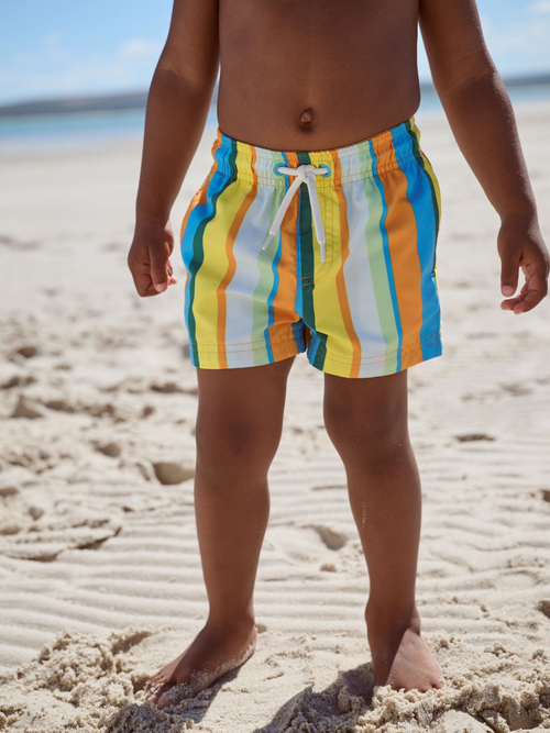 Плавки для мальчика Next E22-282, Белый, Синий, Желтый