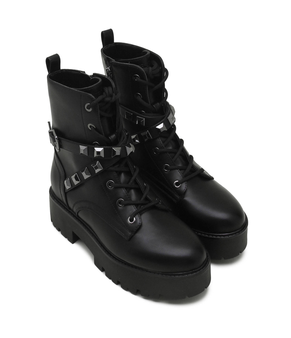 Кожаные ботильоны Guess - черный(FL8VDA ELE10)