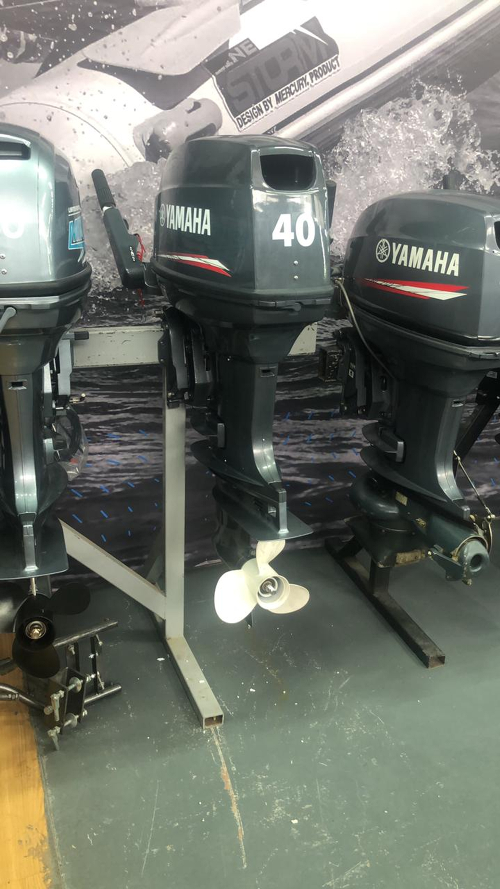 2х-тактный лодочный мотор YAMAHA 40