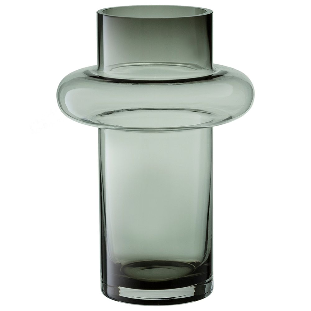 Ваза Vayr, 30 см, серая