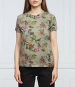 футболка mickey Desigual - оливковый(22SWTKBB)