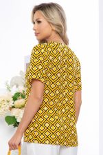 Блуза "Нильда" (горчица) Б5397 LT Collection