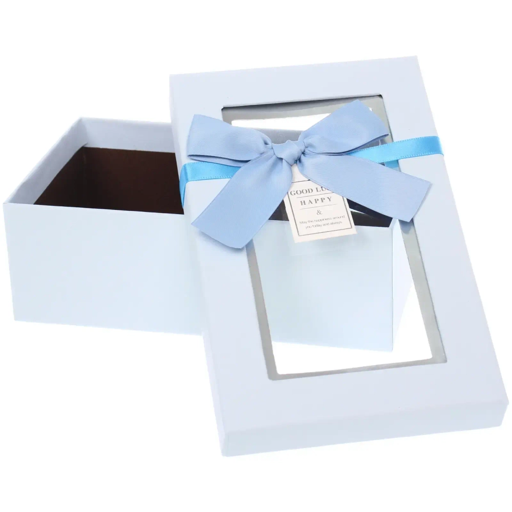 Коробка подарочная «Нежная душа» 19*12*6.5 см Голубой