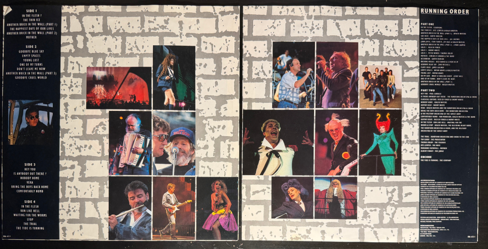Roger Waters ‎– The Wall (Live In Berlin) 2LP (Голландия 1990г.)