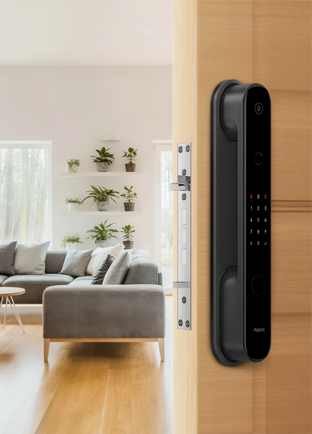 Умный дверной замок Aqara Door Lock D100 Zigbee, модель ZNMS20LM