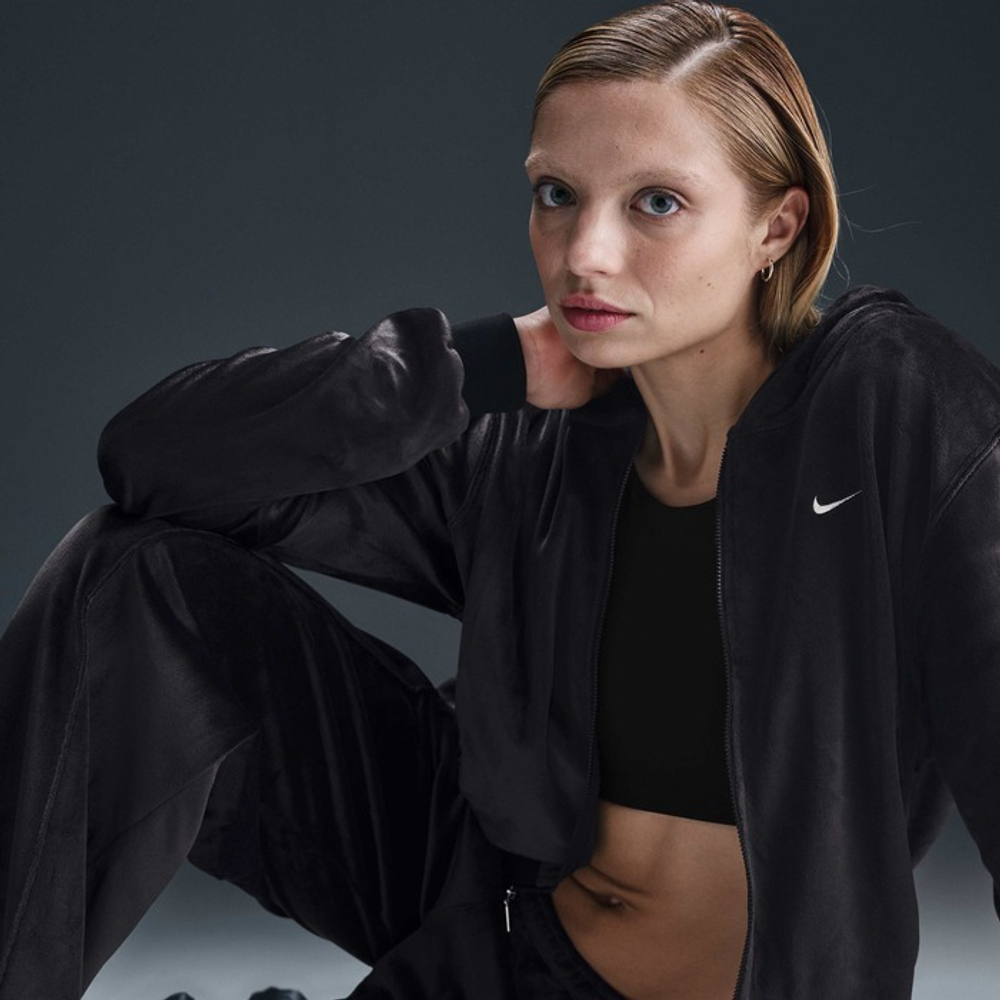 Толстовка женская NIKE W NSW NK CHLL VLR FZ HDY