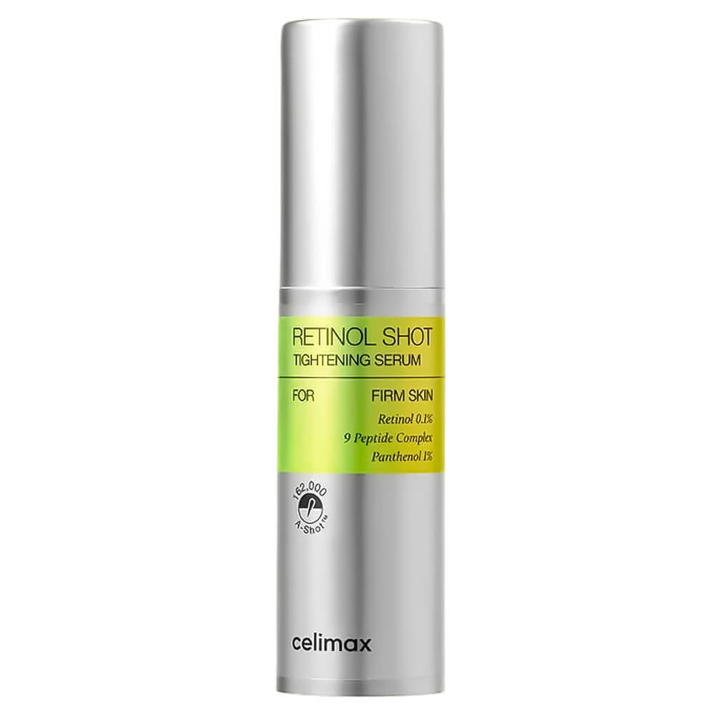 Celimax The Vita−A Retinol Shot Tightening Serum подтягивающая сыворотка с ретинолом и микроиглами