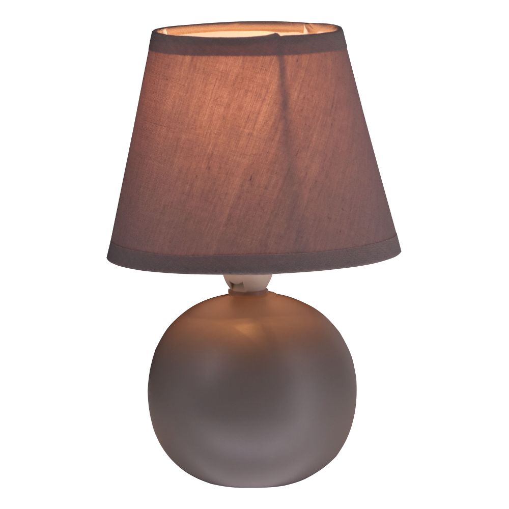 UML-B303 E14 DARK GREY Светильник настольный декоративный под лампу Е14. 40W. Механический выключатель. Темно-серый. ТМ Uniel