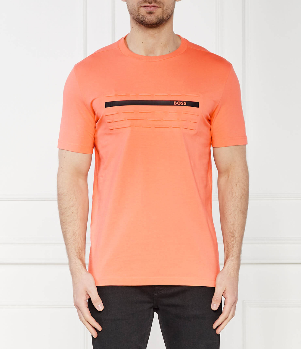 Футболка Tee 4 BOSS GREEN - оранжевый(50513010)