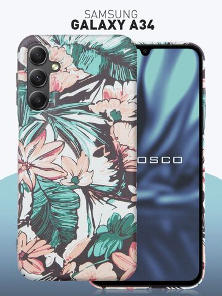 Чехол ROSCO для Samsung Galaxy A34 (арт.SS-A34-PRINTST-5 )