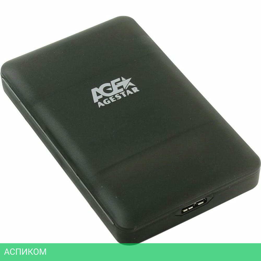 Бокс для накопителя AgeStar 31UBCP3 Black
